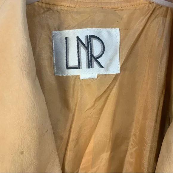 VTG LNR Soft Leather Western Tassel Fringe Waist Drawstring Jacket - Picture 2 of 16